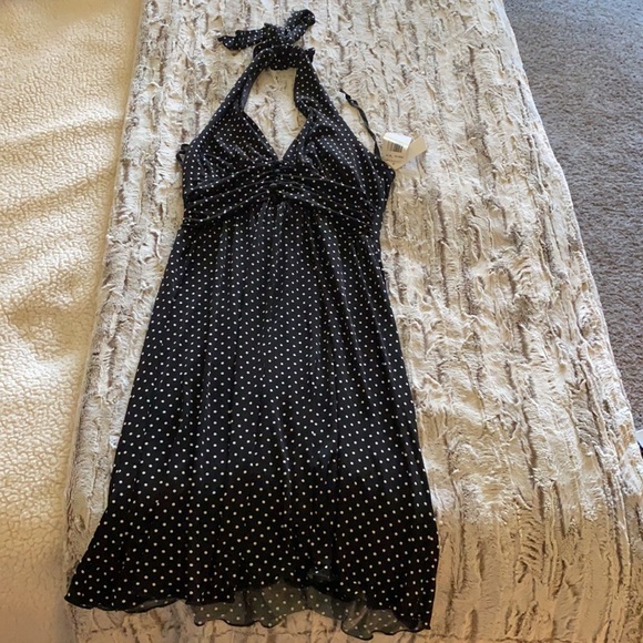 Super cute black and white polka dot dress. - Picture 2 of 3